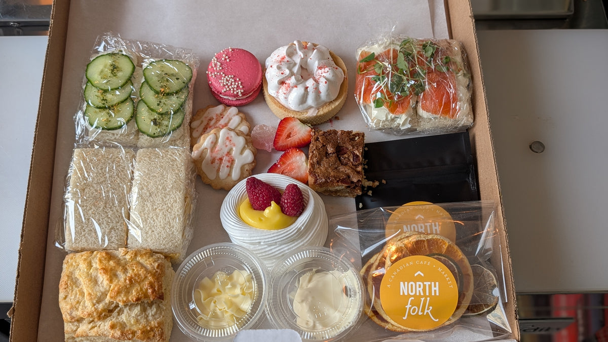 Afternoon Tea Box – North Folk Cafe